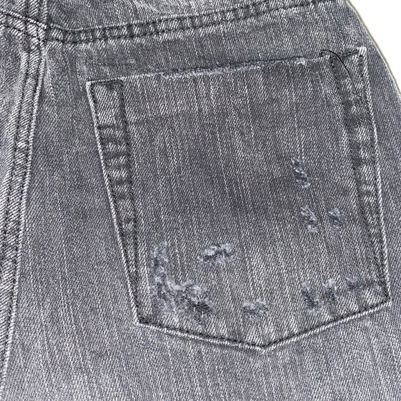 🔴4 for $25🔴 ONE TEASPOON Black High Waist Denim Shorts - Picture 4 of 7